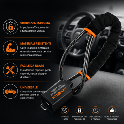 Bloccavolante per Auto Hydriva™