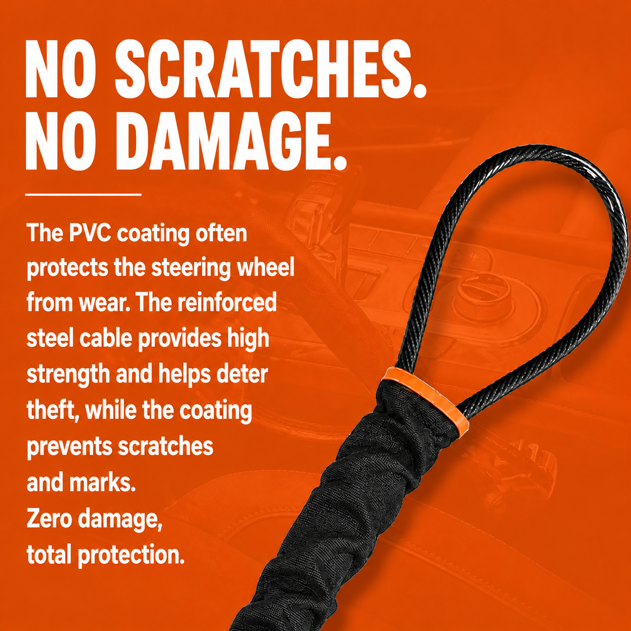 Hydriva™ Car Steering Wheel Lock